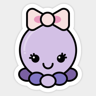 Mrs Octupus Sticker